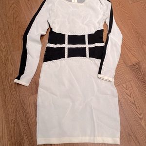 Bebe black and mini dress